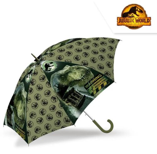 Jurassic World gyerek félautomata esernyő