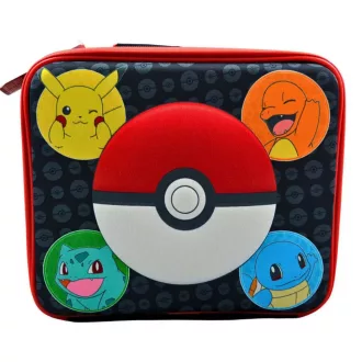 Pokémon Pokeball 3D thermo uzsonnás táska, hűtőtáska 23cm