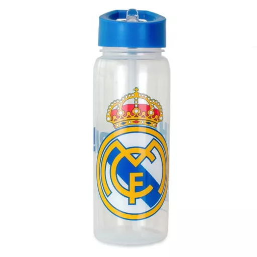 Real Madrid Hala műanyag szívószálas kulacs 600ml