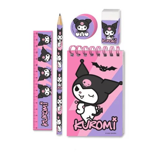 Hello kitty Kuromi írószer szett 5 db-os