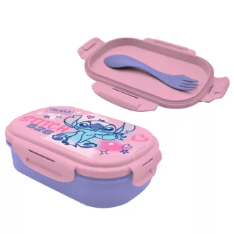   Disney Lilo és Stitch, A csillagkutya This World szendvicsdoboz + evőeszköz szett