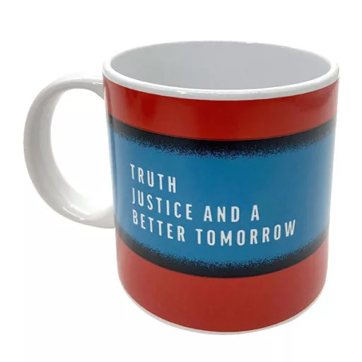 Superman Justice porcelán bögre 325ml Díszdobozban