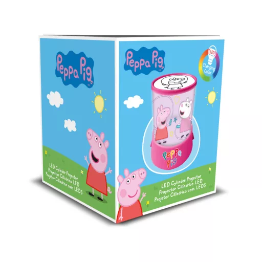 Peppa malac 2 az 1-ben kivetítő, lámpa, éjszakai fény