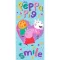 Peppa malac Smile fürdőlepedő, strandtörölköző 70x140 cm