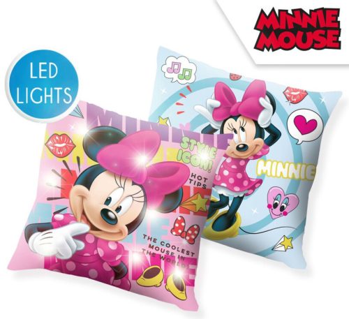 Disney Minnie LED világító párna, díszpárna
