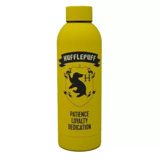 Harry Potter Hufflepuff rozsdamentes acél kulacs csavaros kupakkal 700ml