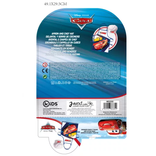 Disney Verdák gyerek kötény 2 darabos szett