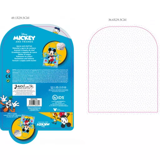 Disney Mickey gyerek kötény 2 darabos szett