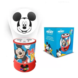  Disney Mickey Happy 2 az 1-ben kivetítő, lámpa, éjszakai fény