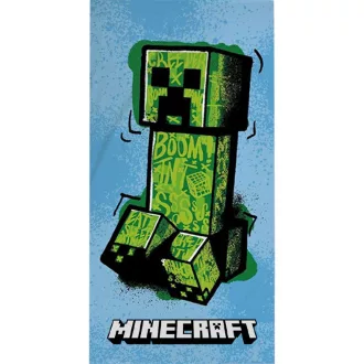 Minecraft fürdőlepedő, strandtörölköző 70x140 cm
