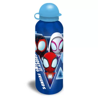 Pókember Blue Web alumínium kulacs ívókupakkal 500 ml