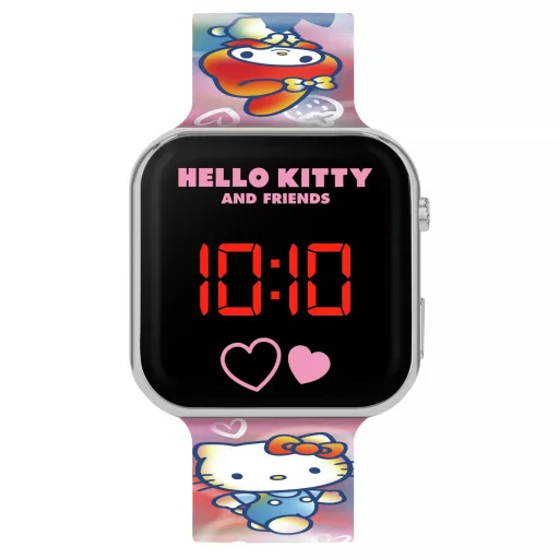 Hello Kitty Friends digitális LED karóra