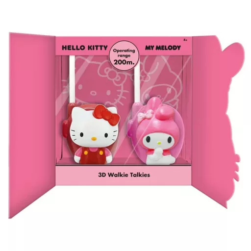 Hello Kitty My Melody Walkie Talkie 3D