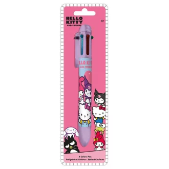 Hello Kitty Friends 6 színű toll