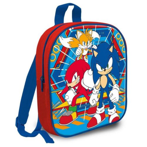 Sonic a sündisznó hátizsák, táska (29x22x10cm)
