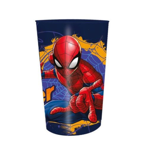 Pókember Web-Slinger műanyag pohár 250ml