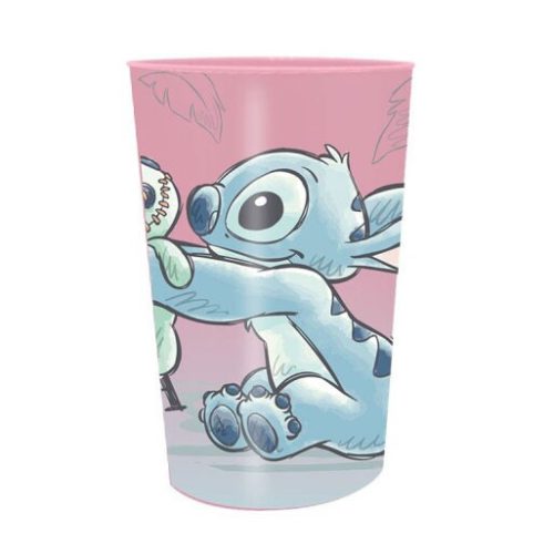 Disney Lilo és Stitch, A csillagkutya Cheeky műanyag pohár 250ml