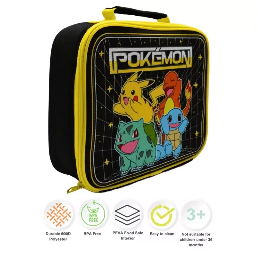 Pokémon Original Team thermo uzsonnás táska, hűtőtáska 23cm