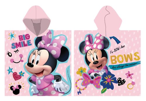 Disney Minnie Smile strand törölköző poncsó 55x110cm