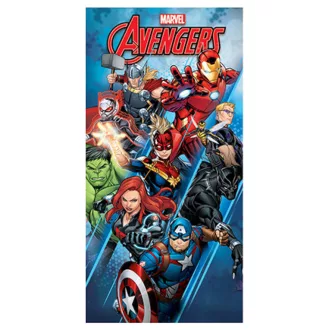 Bosszúállók Heroes fürdőlepedő, strandtörölköző 70x137cm