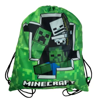 Minecraft Creeper sporttáska tornazsák 37cm