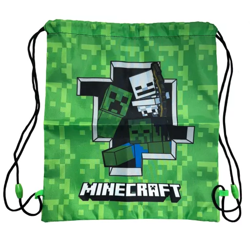 Minecraft Creeper sporttáska tornazsák 37cm