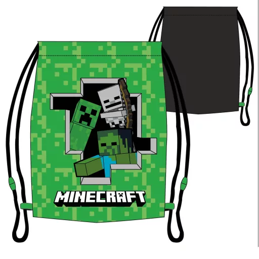 Minecraft Creeper sporttáska tornazsák 37cm