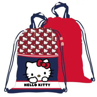 Hello Kitty Red Bow Deluxe sporttáska, tornazsák 45cm