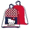 Hello Kitty Red Bow Deluxe sporttáska, tornazsák 45cm