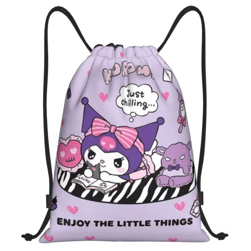 Hello Kitty Kuromi sporttáska, tornazsák 40cm