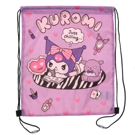 Hello Kitty Kuromi sporttáska, tornazsák 40cm