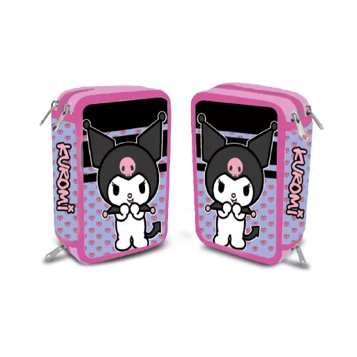 Hello Kitty Kuromi tolltartó töltött 3 emeletes