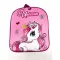 Unikornis Pink Blossom 3D hátizsák, táska 30cm