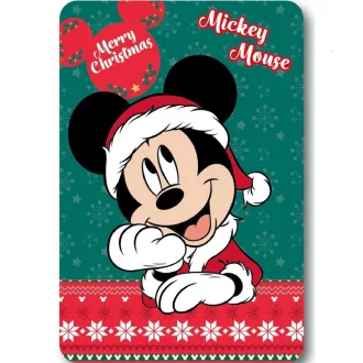 Disney Mickey Festive Karácsony polár takaró 100x140 cm
