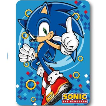 Sonic, a sündisznó Gold Ring polár takaró 100x140 cm