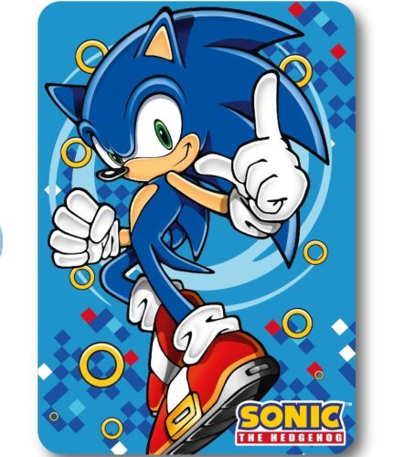 Sonic, a sündisznó Gold Ring polár takaró 100x140 cm