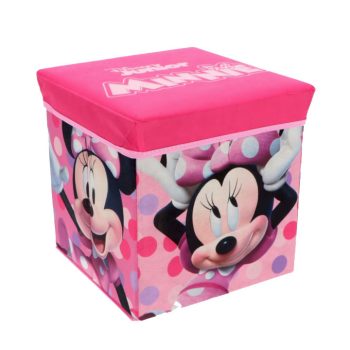 Disney Minnie Chic játéktároló/ülőke 30×30×30cm