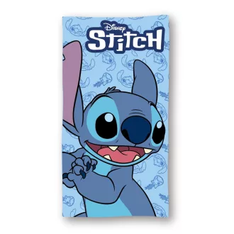   Disney Lilo és Stitch, A csillagkutya Big Smile fürdőlepedő, strandtörölköző 70x140cm (Fast Dry)