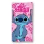 Disney Lilo és Stitch, A csillagkutya Floral Love fürdőlepedő, strandtörölköző 70x140cm (Fast Dry)