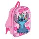 Disney Lilo és Stitch, A csillagkutya Pink Mischief 3D hátizsák, táska 30cm