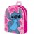 Disney Lilo és Stitch, A csillagkutya Pink Leaf hátizsák, táska 30cm
