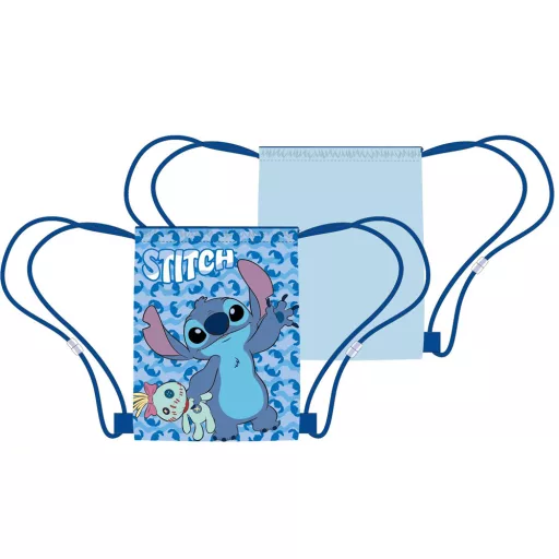 Disney Lilo és Stitch, A csillagkutya Scrump sporttáska, tornazsák 40cm