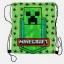 Minecraft Green Zone sporttáska, tornazsák 40cm