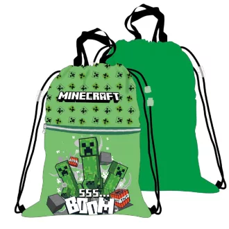 Minecraft Boom Deluxe sporttáska, tornazsák 45cm