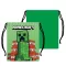 Minecraft Blocky Boom uzsonnás táska 26,5cm