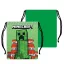 Minecraft Blocky Boom uzsonnás táska 26,5cm