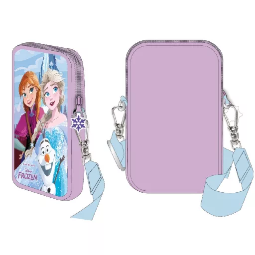 Disney Jégvarázs Trio Deluxe telefontartó táska 18cm