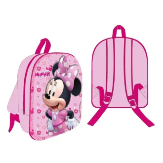 Disney Minnie Pink Paradise 3D hátizsák, táska 30cm