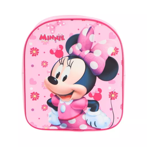 Disney Minnie Pink Paradise 3D hátizsák, táska 30cm