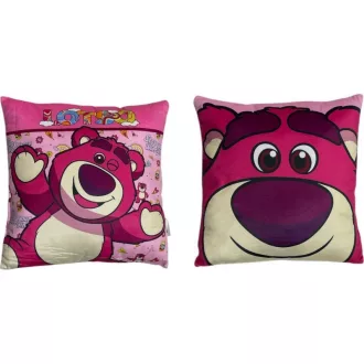 Disney Játékháború Lotso párna, díszpárna 38x38cm